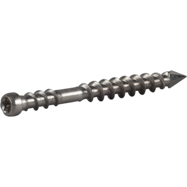ESSVE HDS Terassiruuvi piiloasennukseen, 4,8 mm Ø, A2, TX15, 250 kpl